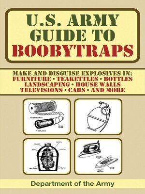 cover image of U.S. Army Guide to Boobytraps